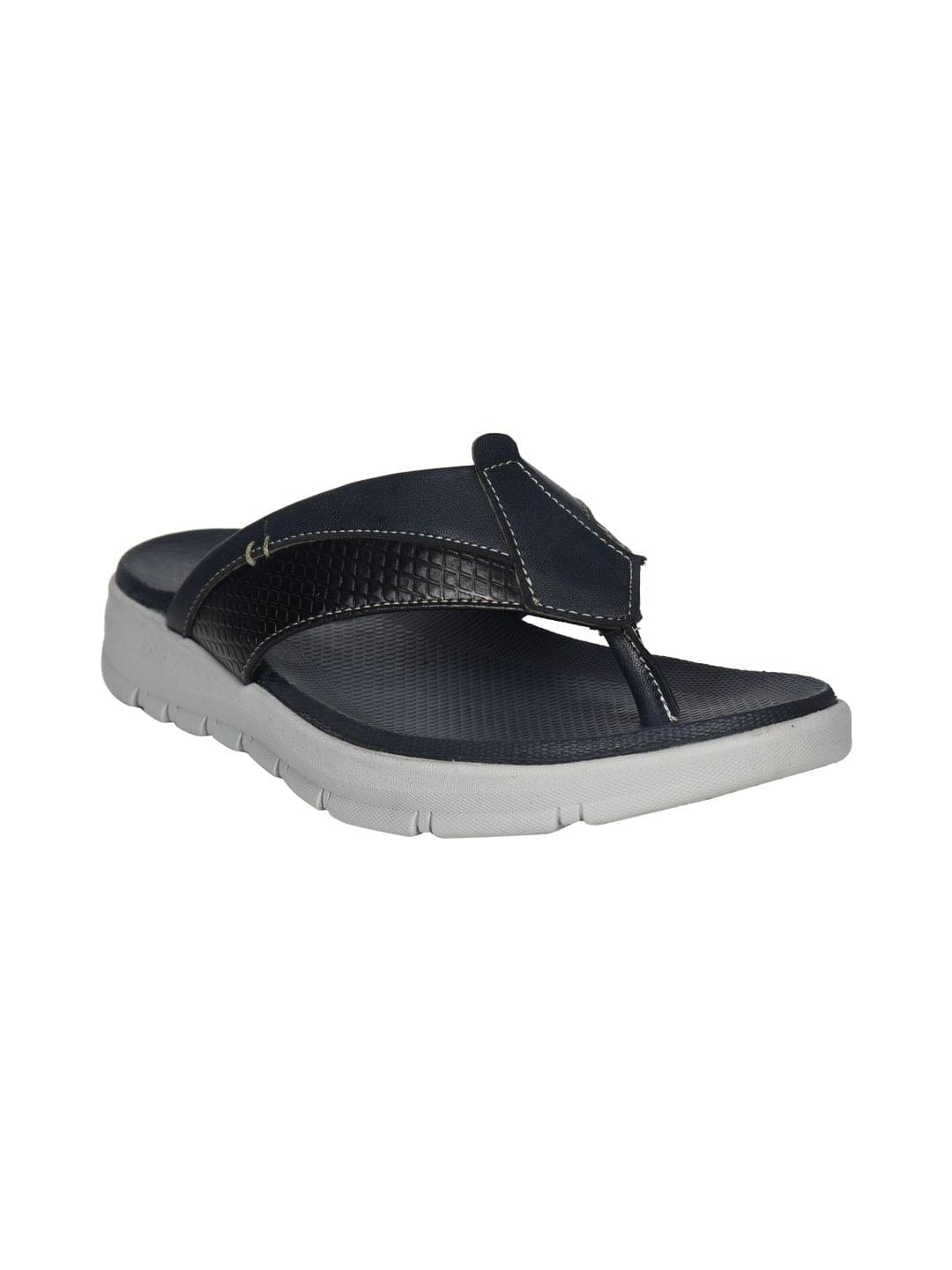     			Ajanta Black Flip Flops