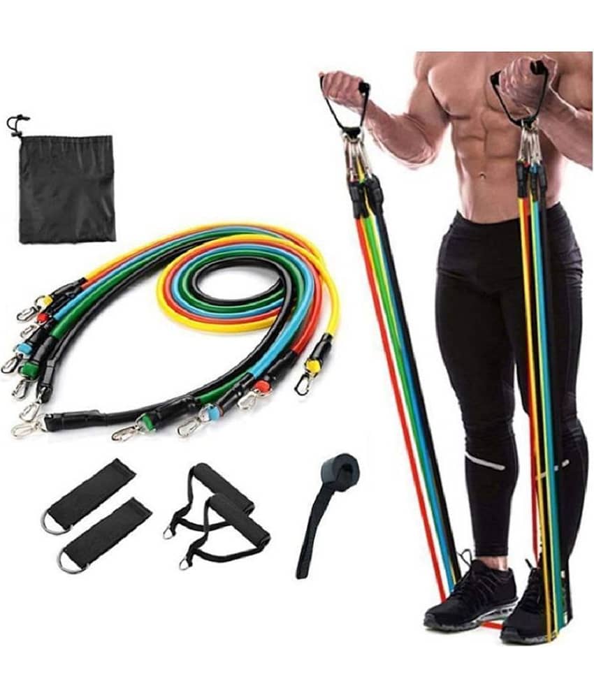 BalanceFrom Heavy Duty Premium Resistance Band Kit with Improved