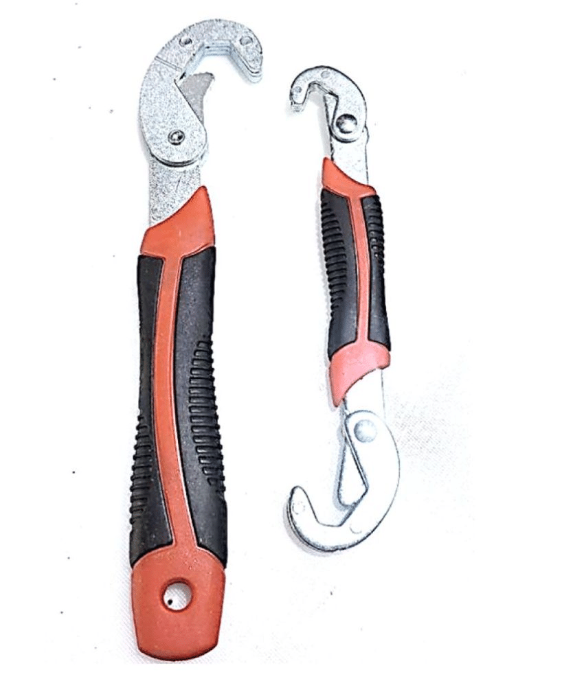 Snap and Grip Adjustable Wrench Set of 2 Pc Snap and Grip Adjustable Wrench Set of 2 Pc
