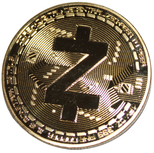     			Z CASH - OPEN SOURCE DECENTRALIZED GOLD PLATED EXTREMELY RARE COIN