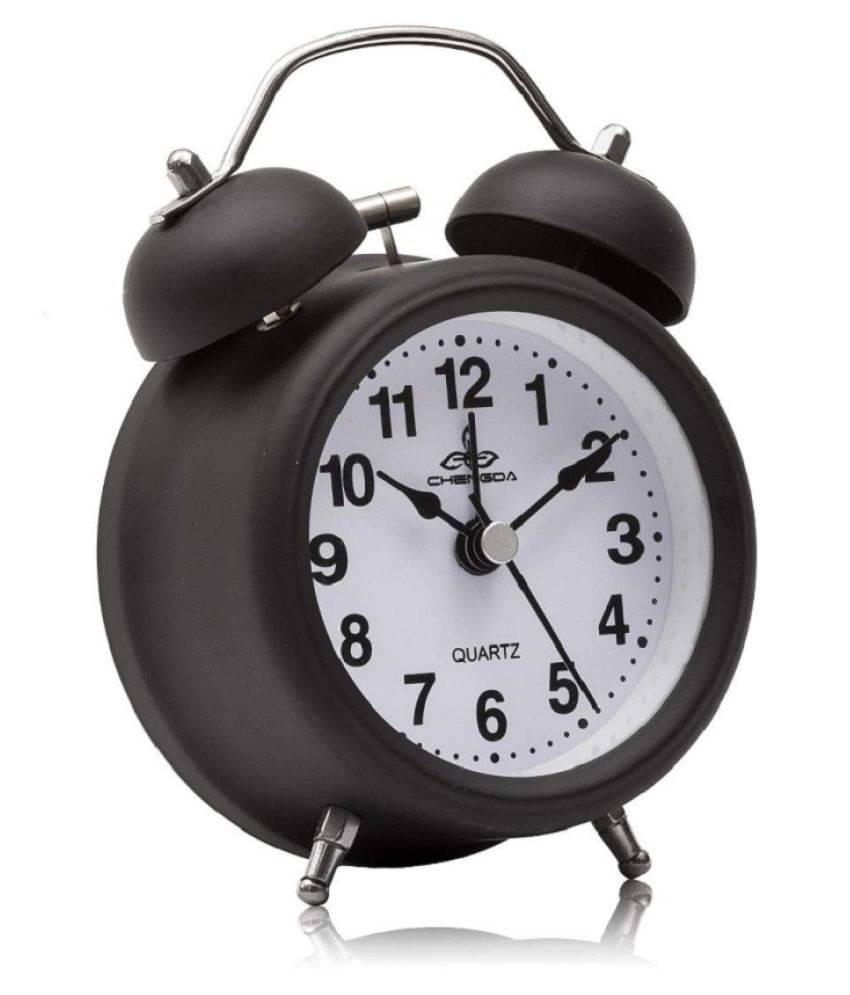Dhairya Creations Analog 8819 Alarm Clock - Pack of 1 Dhairya Creations Analog 8819 Alarm Clock - Pack of 1