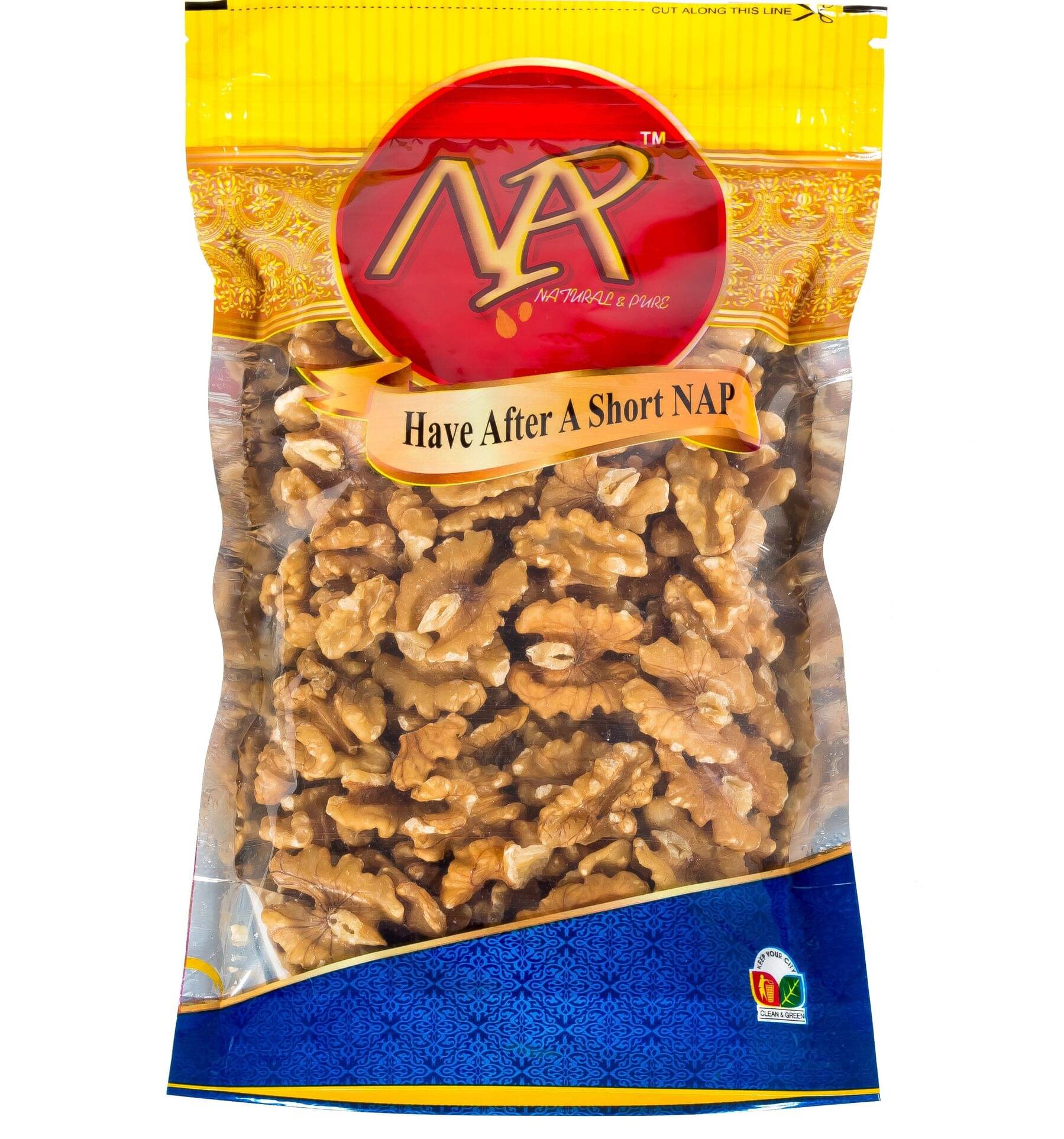 Nap Premium Quality Walnut Kernels (Akhrot Giri) 400 Gms 100% Natural No artificial colors/preservatives added Nap Premium Quality Walnut Kernels (Akhrot Giri) 400 Gms 100% Natural No artificial colors/preservatives added