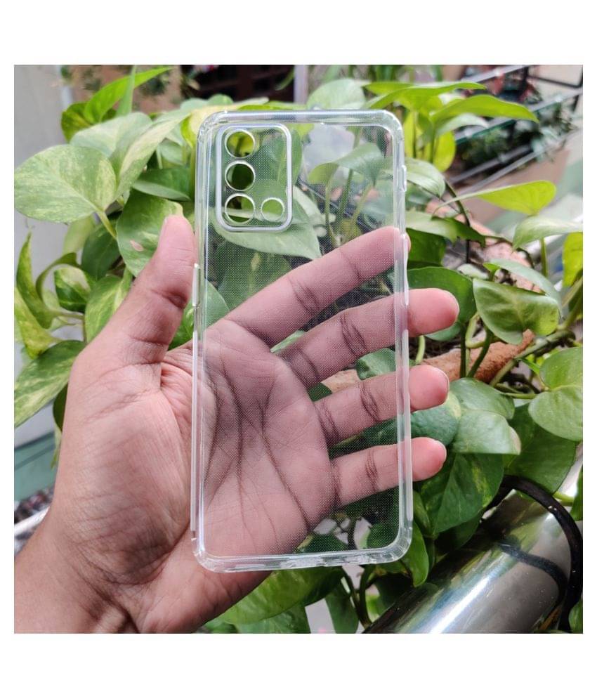     			Oppo A74 Soft Silicon Cases Case Vault Covers - Transparent