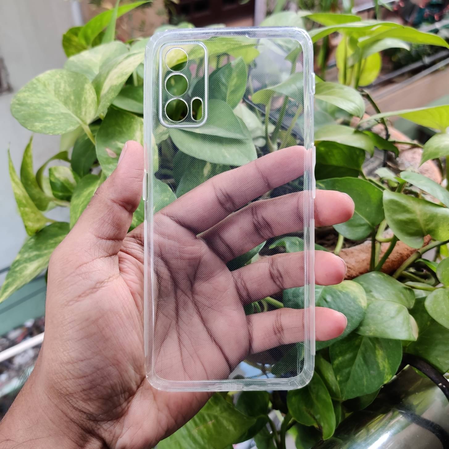     			Realme X7 Soft Silicon Cases Case Vault Covers - Transparent