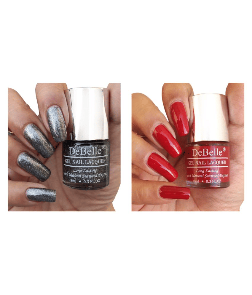 DeBelle Multi Glossy Nail Polish 16 ( Pack of 2 )