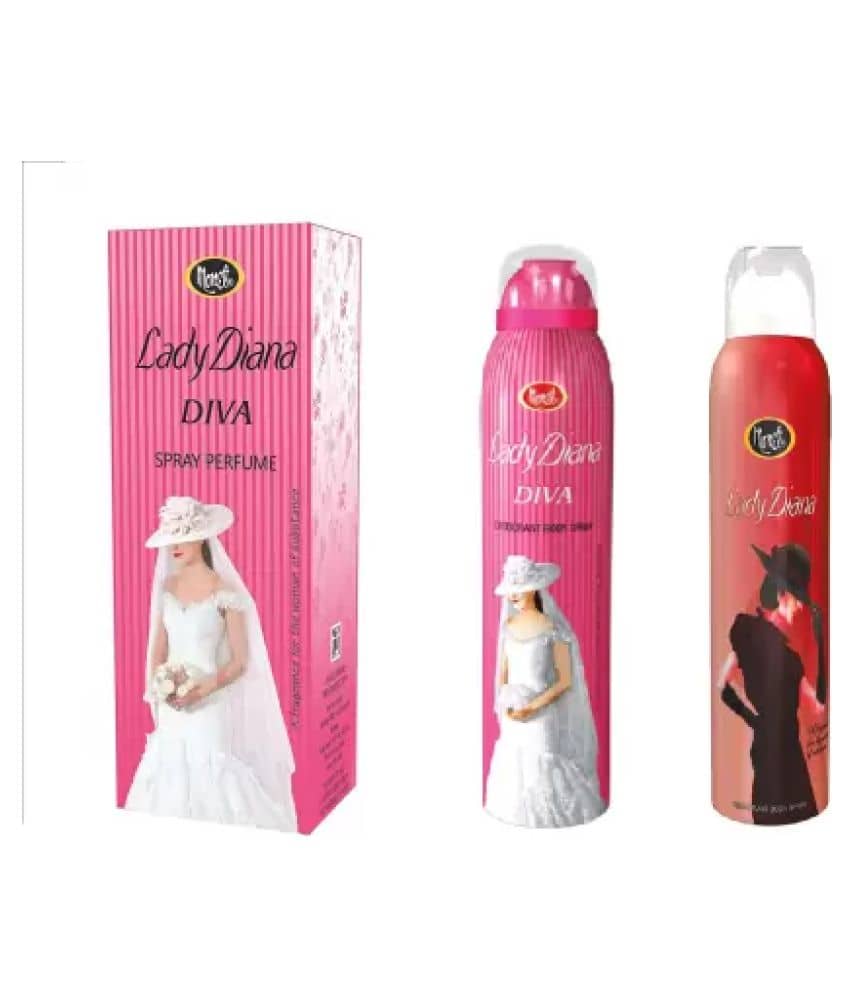 MONET LADY DIANA DIVA perfume 1,LADY DYNA DINA DEODORANT 150 ML 1 ,LADY DYNA DEO 150 ML 1,PACK OF 3.