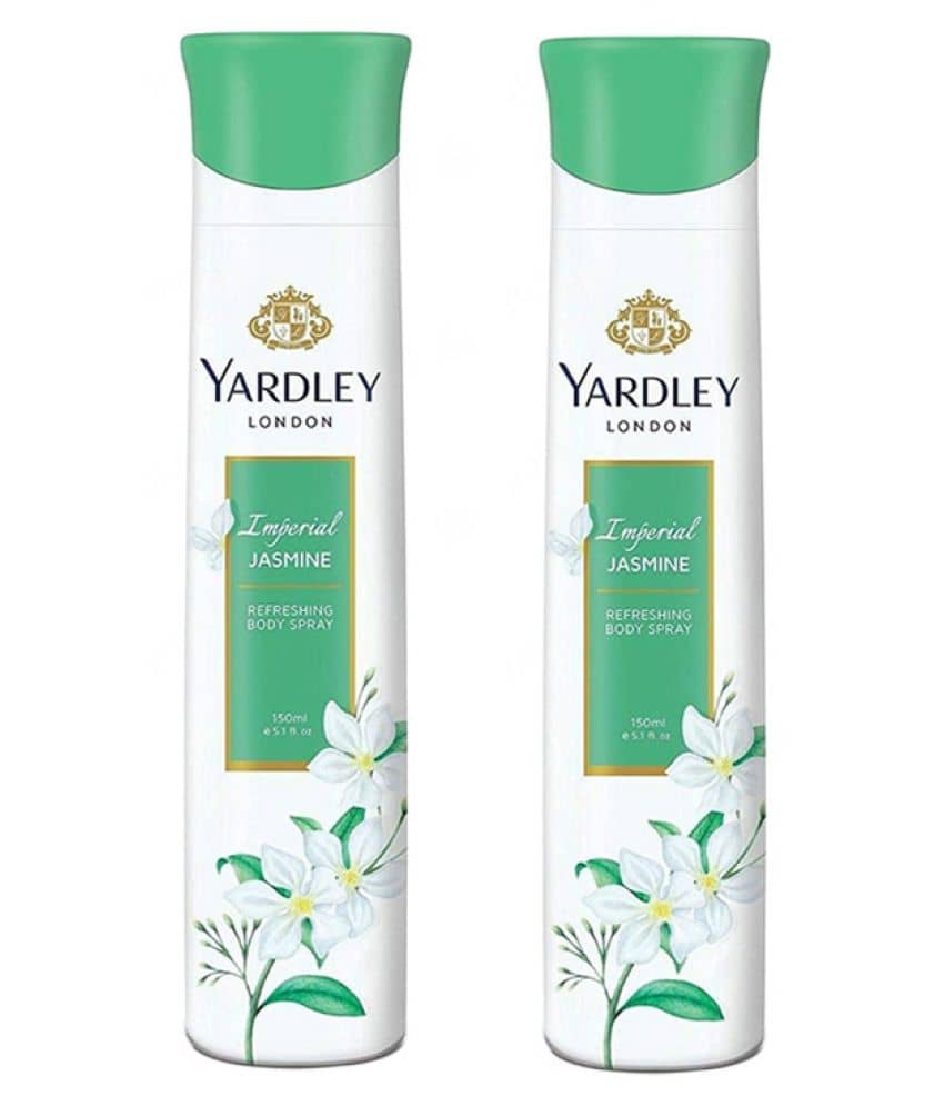 Yardley - Deodorant Spray for Unisex 150 ml ( Pack of 2 )