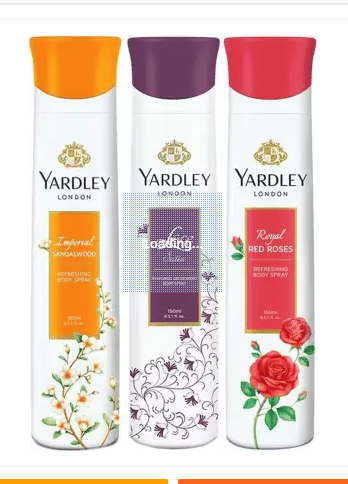     			Yardley London Imperial Sandalwood,Royal Red Roses and Lace satin (pack of 3) (150 ml each , Pack of 3)