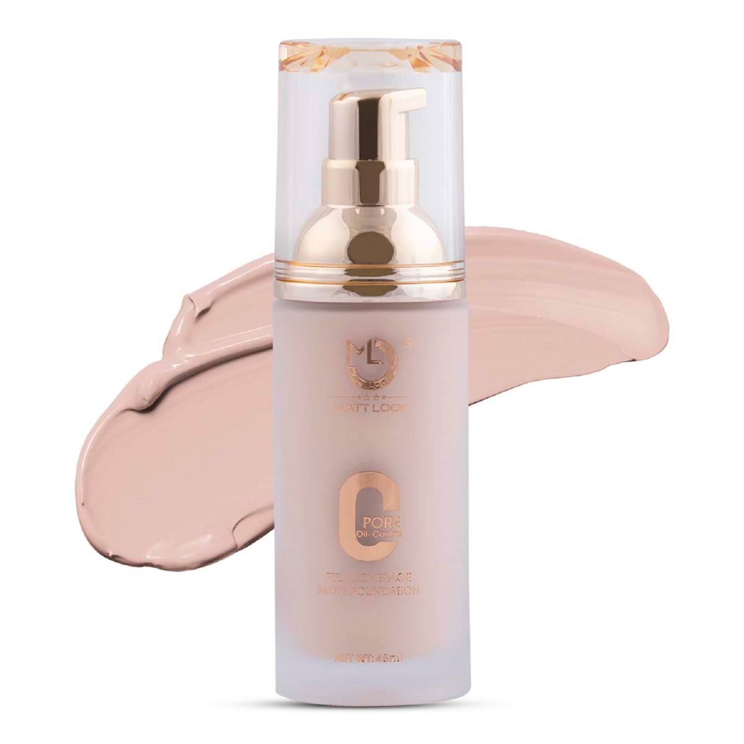     			Mattlook Zero Pore Oil Control Full Coverage Matte Foundation, Fair (45ml)