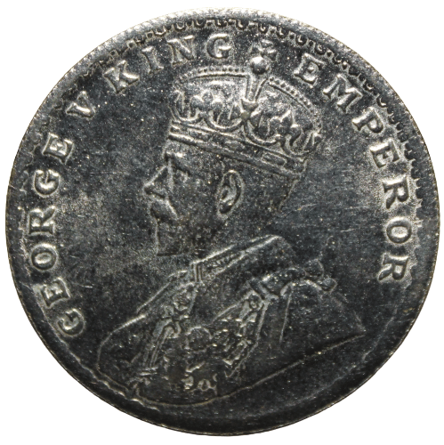     			1 Rupee 1921 5th King George india Silverplated Fancy Rare Coin - Only for Collection Purpose not for resale