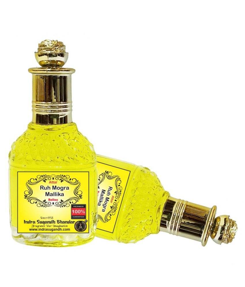 INDRA SUGANDH BHANDAR Attar For Men|Women|Pujan Ruh Mogra Mallika Pure Perfume 24 Hours Long Lasting Flower Floral Fragrance 25ml Rollon Pack INDRA SUGANDH BHANDAR Attar For Men|Women|Pujan Ruh Mogra Mallika Pure Perfume 24 Hours Long Lasting Flower Floral Fragrance 25ml Rollon Pack