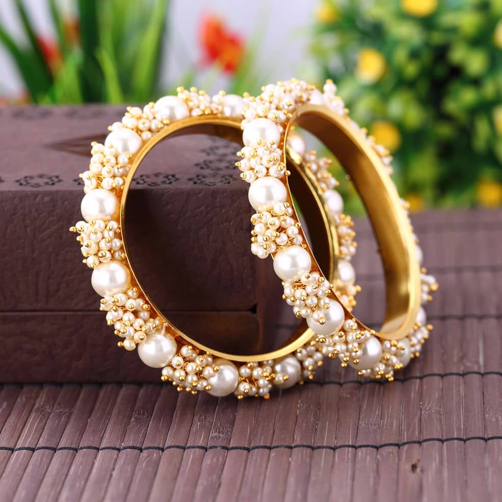 Sukkhi - Gold Bangle Set (Pack of 1) - Bangles & Bracelets | Buy online on ZillyBuy