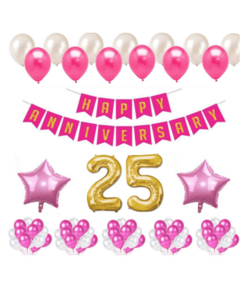     			Blooms Event Adore  25 Happy Anniversary Unique Combo Set