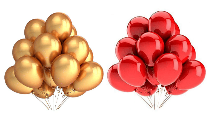     			Blooms Mall Amazing Red & Golden Pack of 51