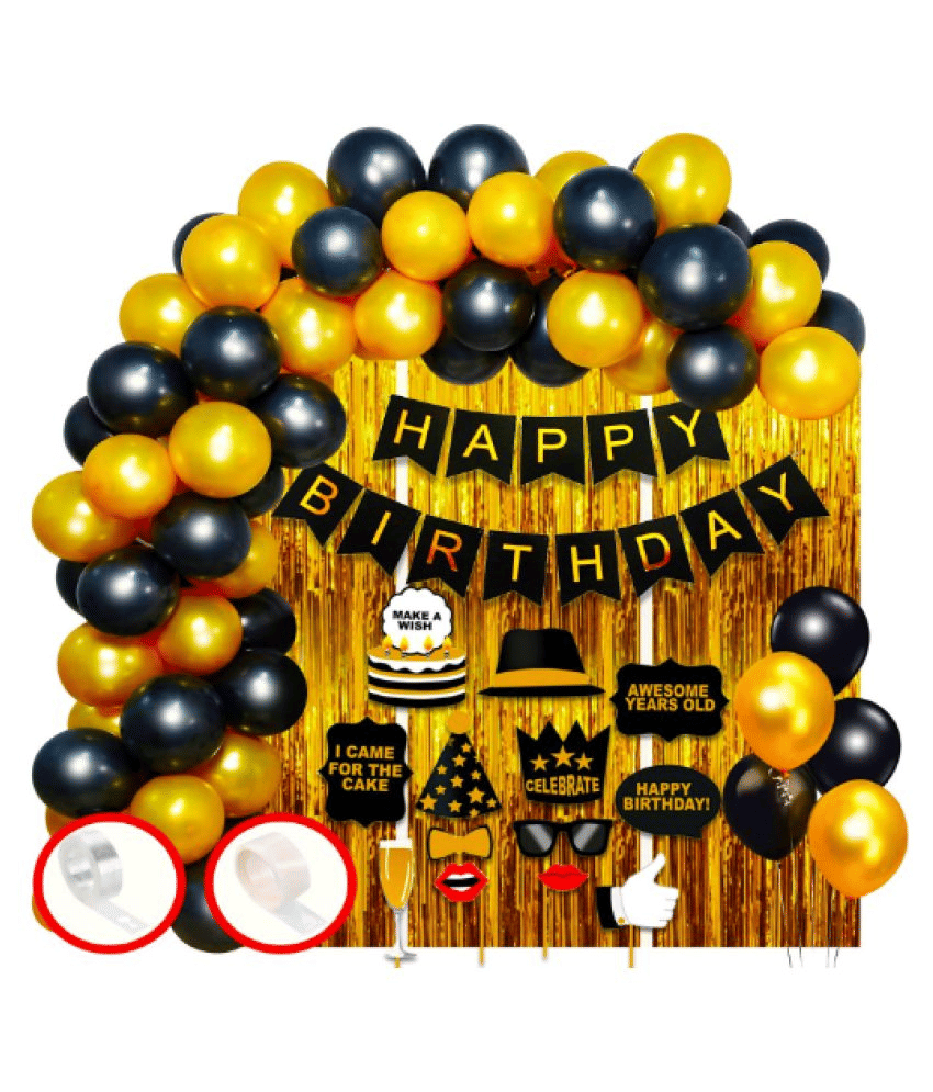     			Blooms Mall Black and Golden Theme Combo