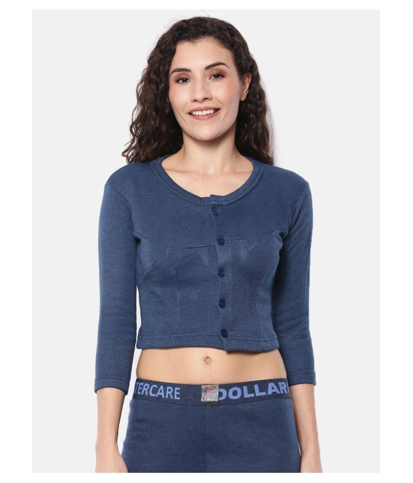 Dollar Missy Wool Topwear - Blue Single Dollar Missy Wool Topwear - Blue Single