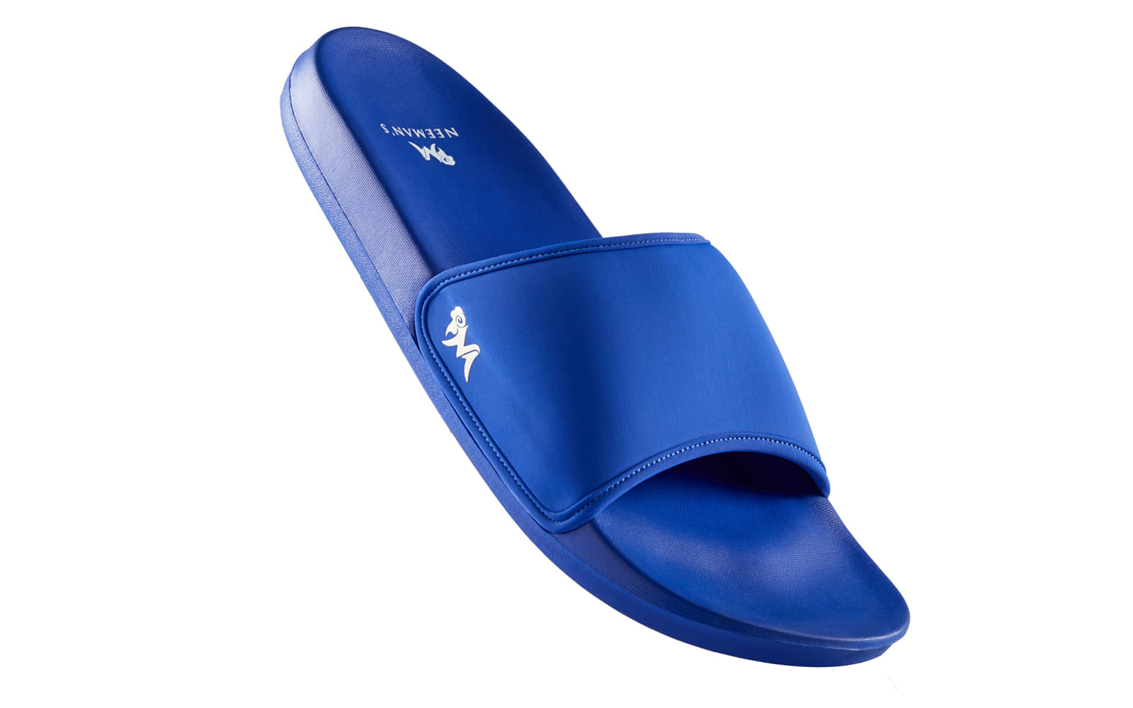     			Neeman's - Blue Rubber Slide Flip flop