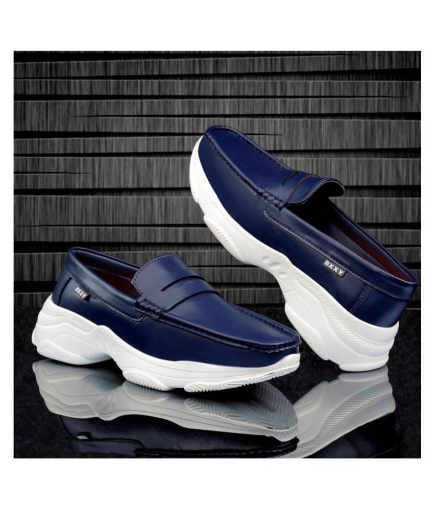    			BXXY Blue Loafers