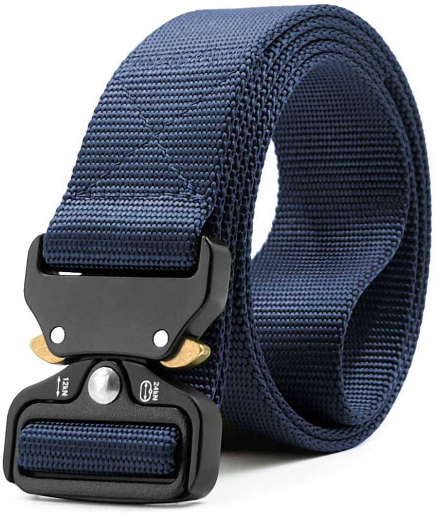 Loopa Blue Nylon Casual Belt Pack of 1