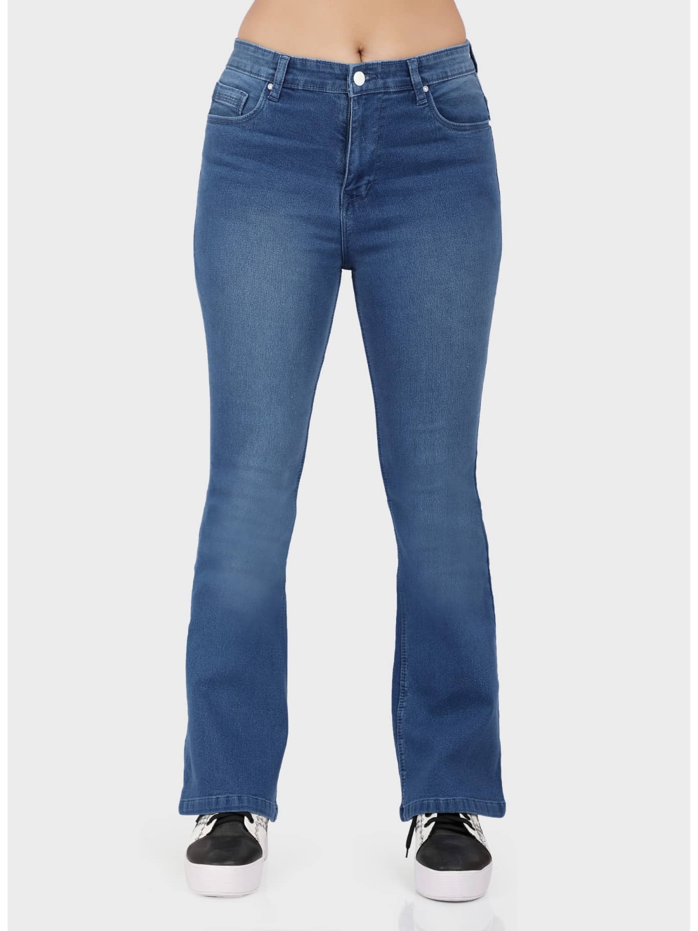 Rea-lize Poly Cotton Jeans - Blue - Jeans | Buy online on ZillyBuy