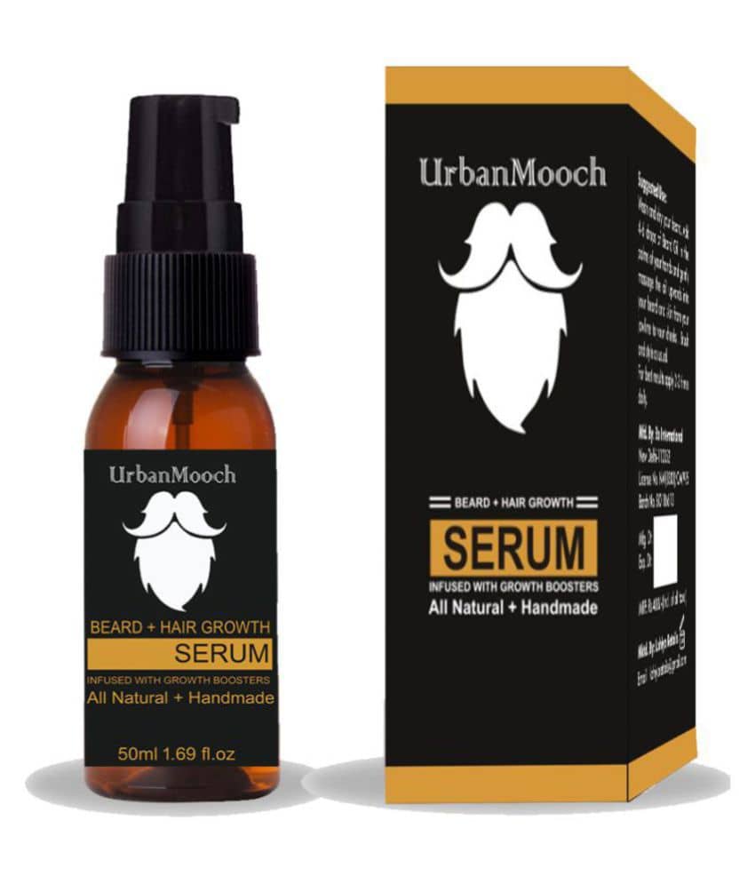 UrbanMooch - 60mL Growth Increasing Beard Oil (Pack of 1) - Beard Care and Tools | Buy online on ZillyBuy