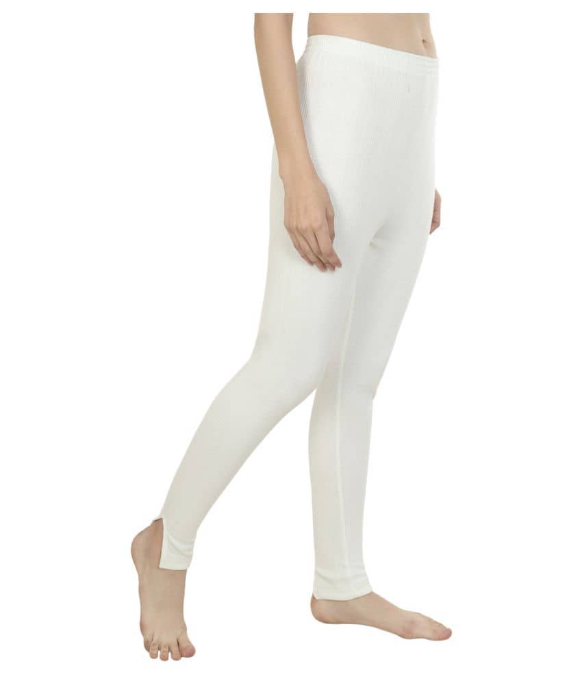 Zeffit Cotton Bottomwear - Off White Single