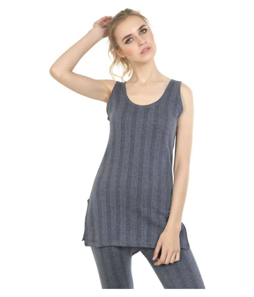 Zeffit Cotton Topwear - Grey Single