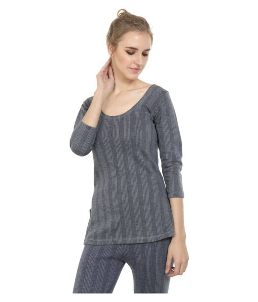 Zeffit Cotton Topwear - Grey Single