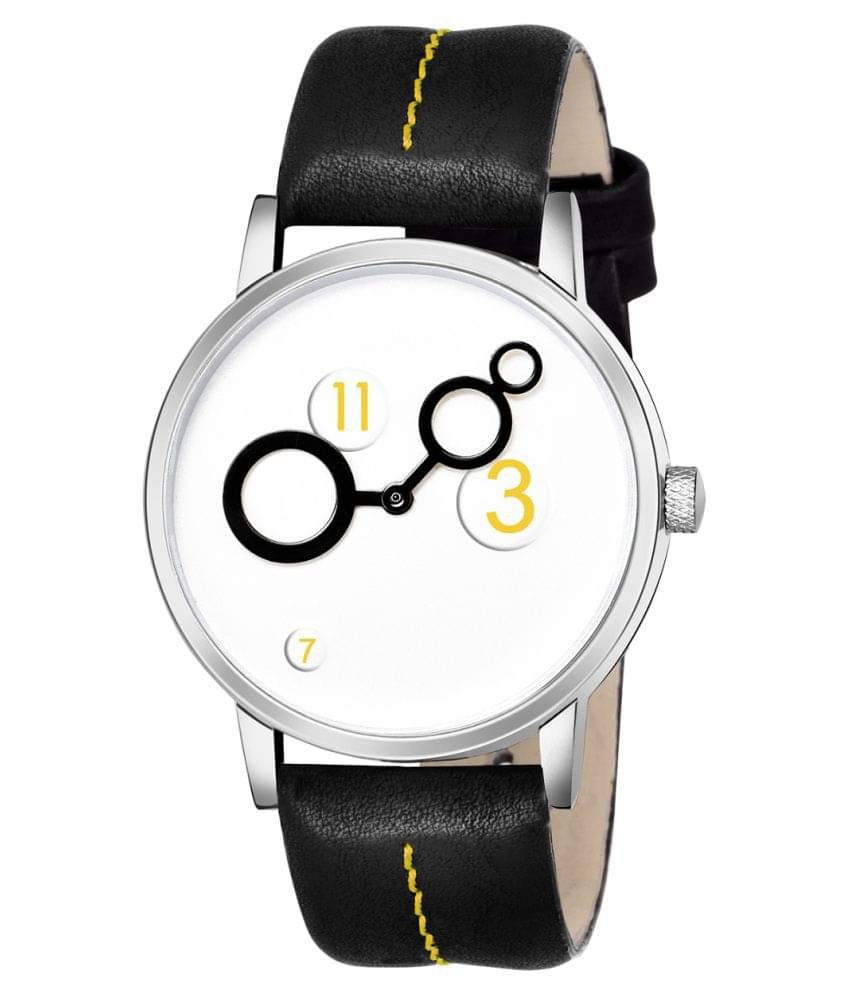     			newmen MT-14 Leather Analog Men's Watch