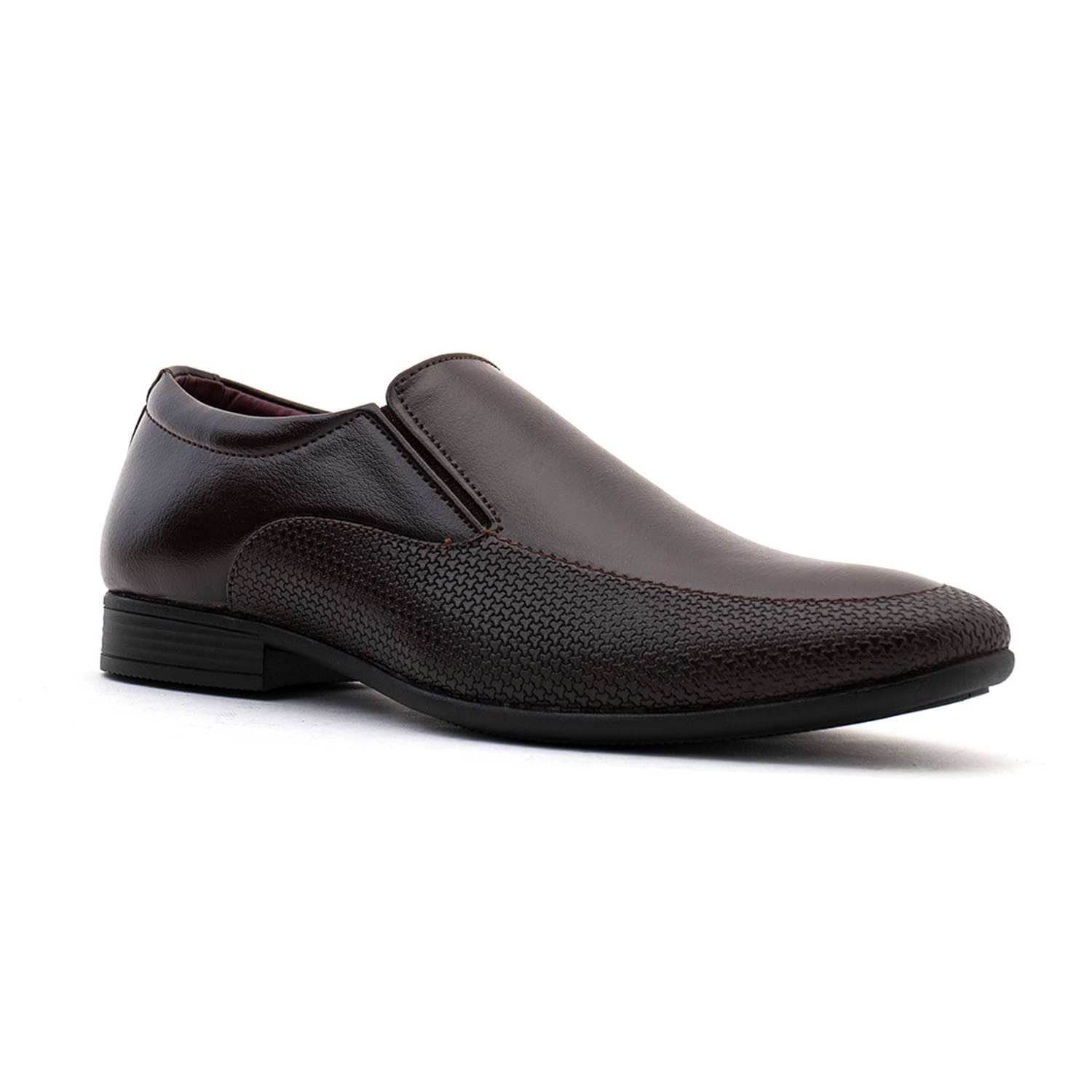    			KHADIM - Brown Men's Slip On Formal Shoes