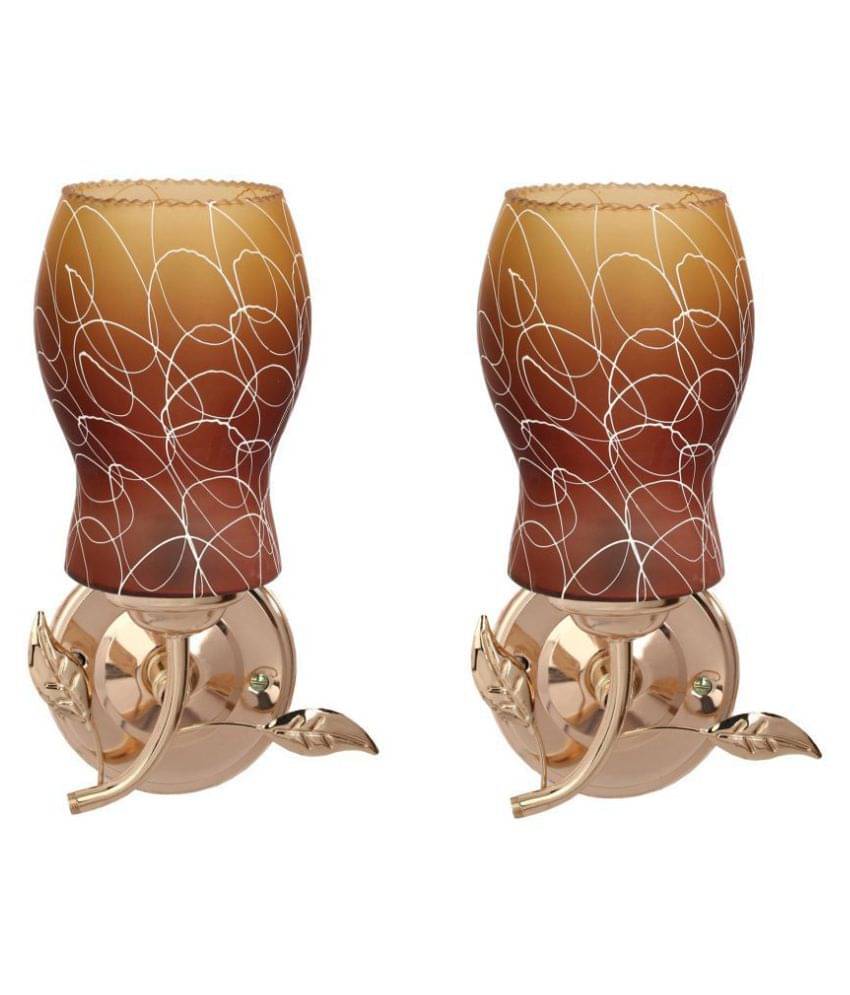     			AFAST Decorative Wall Lamp Light Glass Wall Light Multi - Pack of 2