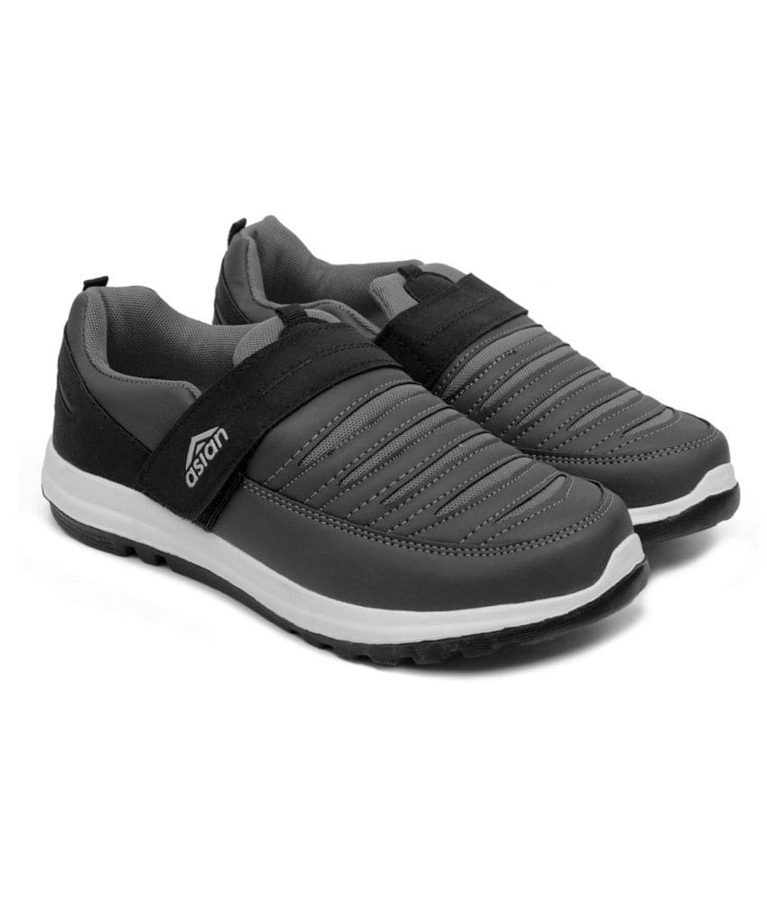 ASIAN SUPERFIT Gray Men's Sports Running Shoes     			ASIAN SUPERFIT Gray Men's Sports Running Shoes