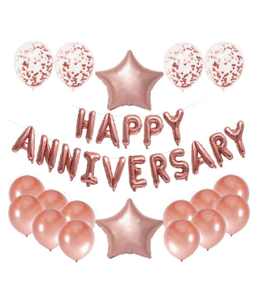     			Blooms Mall  Rose Gold  Balloon Decoration