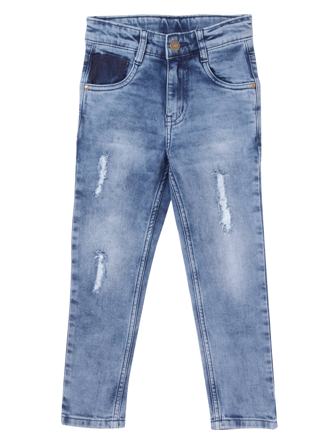 Cub Mcpaws Pack of 1 Boys Cotton Blend Jeans ( Blue ) - Jeans | Buy online on ZillyBuy
