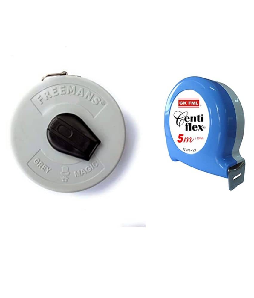 Freemans Grey Magic 7.5 Mtr Measuring Tape/Centi Flex 5 Mtr Measuring Tape