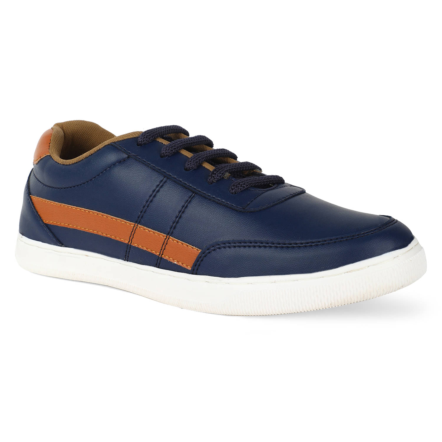     			KHADIM Navy Casual Shoes