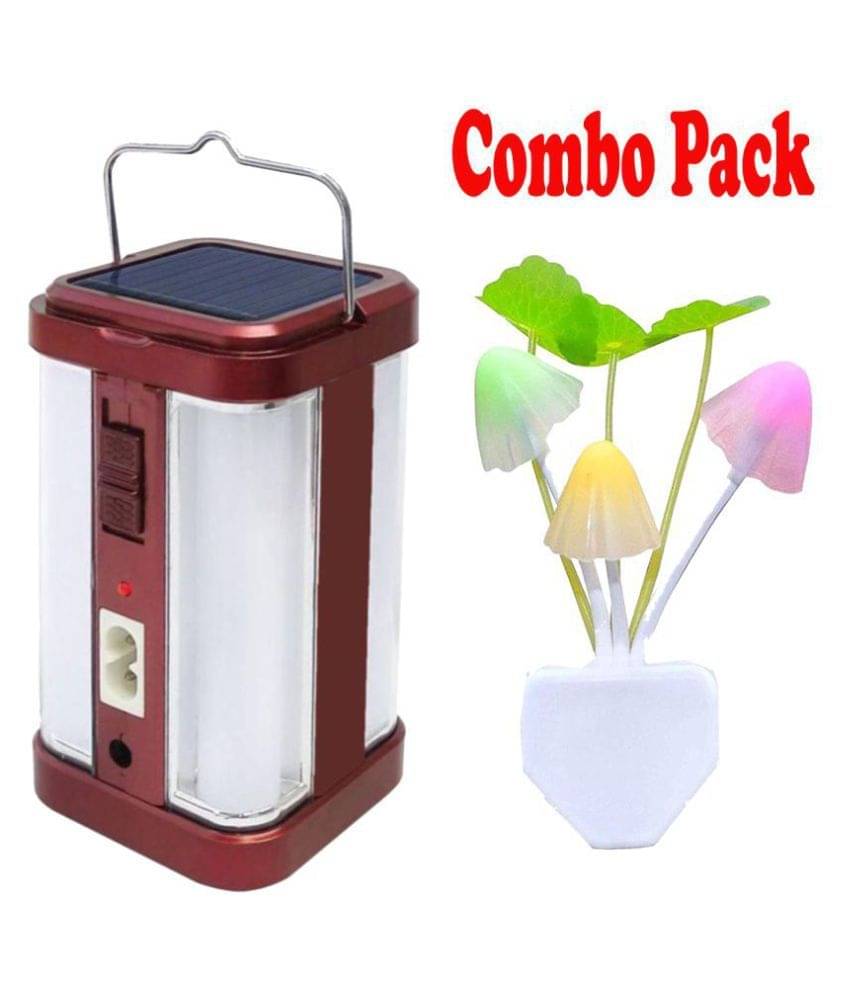 Stylopunk 50W Emergency Light ST17 Free Night lamp Multi - Pack of 2 Stylopunk 50W Emergency Light ST17 Free Night lamp Multi - Pack of 2