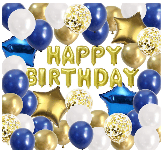     			Blooms Event Blue & Golden Theme Combo Set