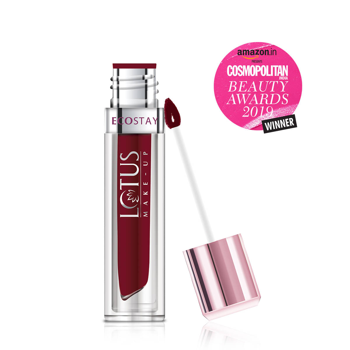     			Lotus Make,Up Ecostay Matte Lip Lacquer , Wine Velvet EL11 .4g