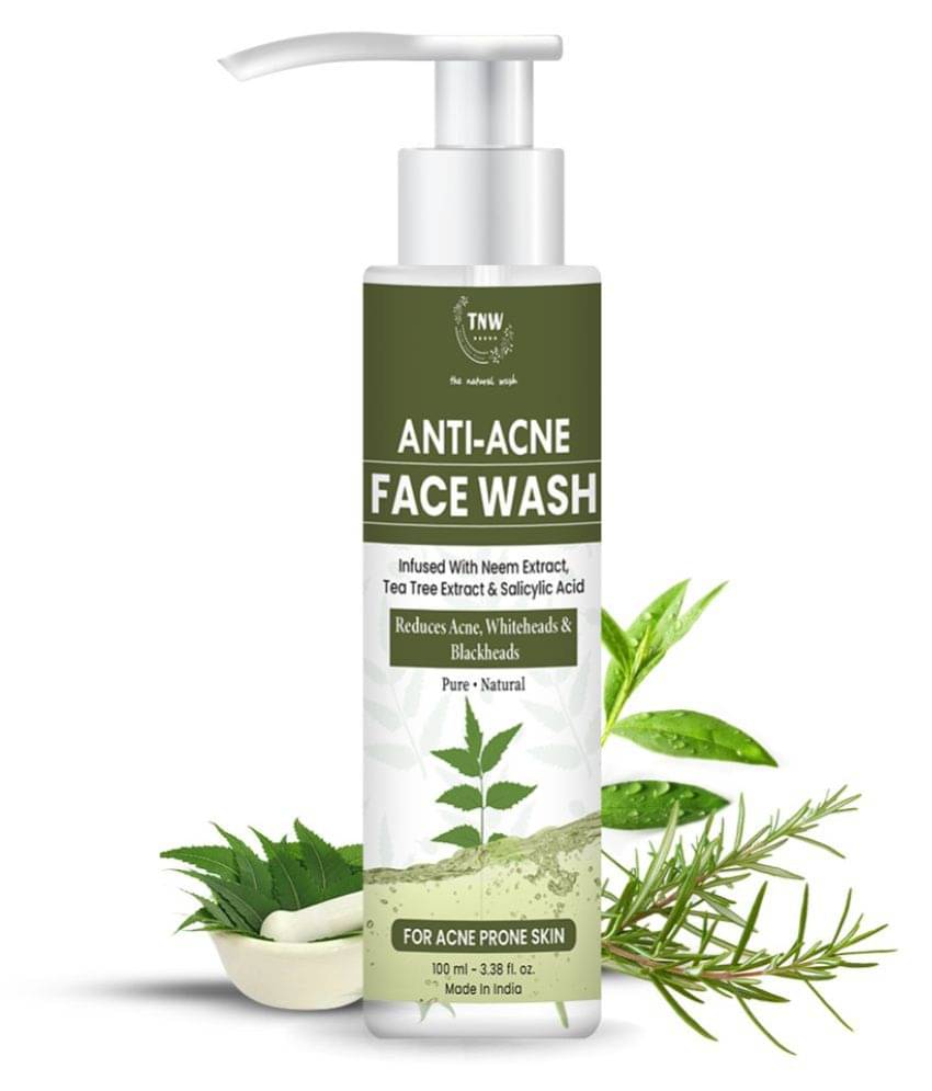 TNW - The Natural Wash Anti,Acne Face Wash For Acne & Blemishes With Neem & Salicylic Acid, 100Ml     			TNW - The Natural Wash Anti,Acne Face Wash For Acne & Blemishes With Neem & Salicylic Acid, 100Ml