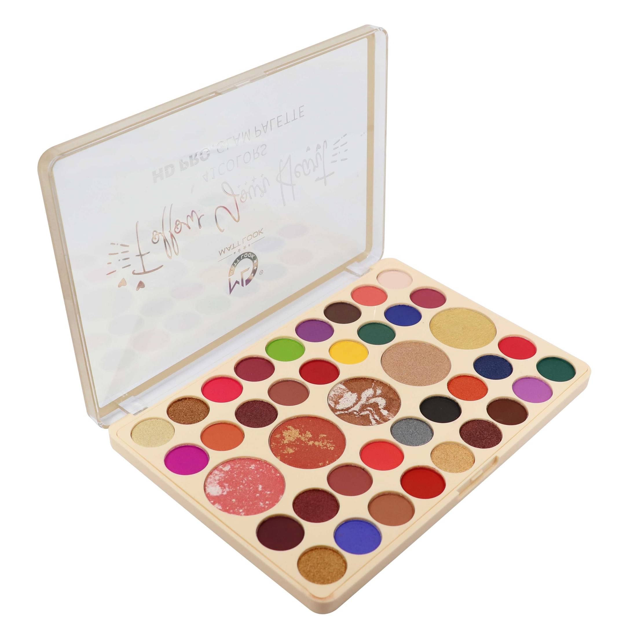    			Mattlook 41 Eyeshadow| Highilighter|Blush, Multicolor Palette-01 (41.6gm)