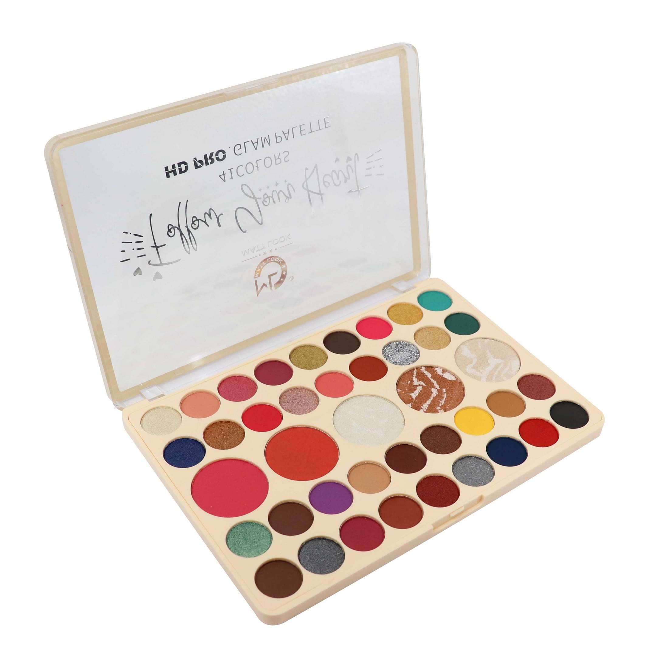     			Mattlook 41 Eyeshadow| Highilighter|Blush, Multicolor Palette-02 (41.6gm)