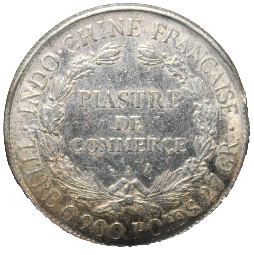     			1 Piastre (1908) French Indo China Extremely Rare Coin
