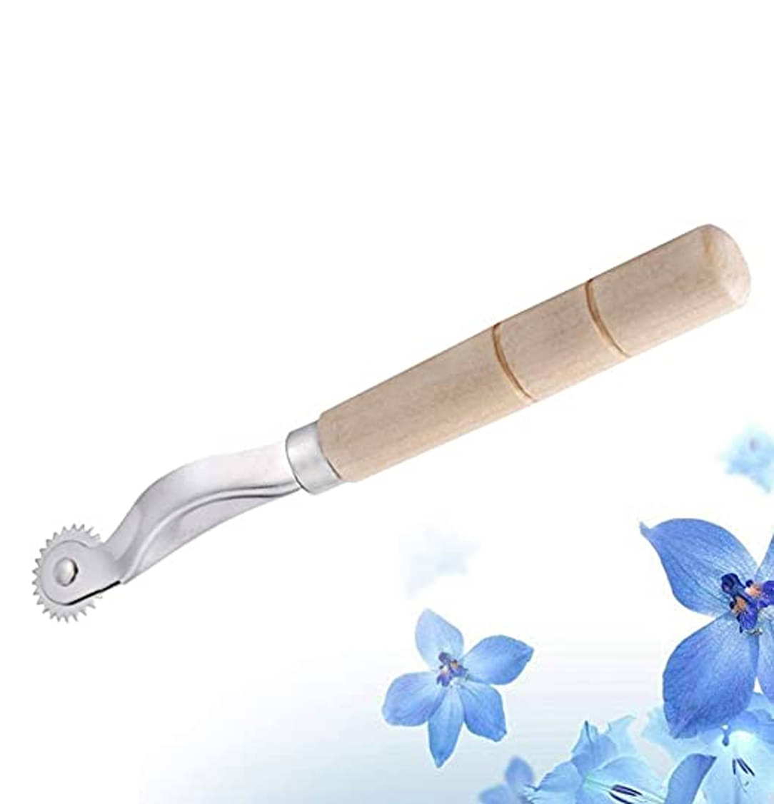     			Shree Shyam™ Tracer Tracing Wheel Sewing Tool with Wooden Handle (1 Piece)