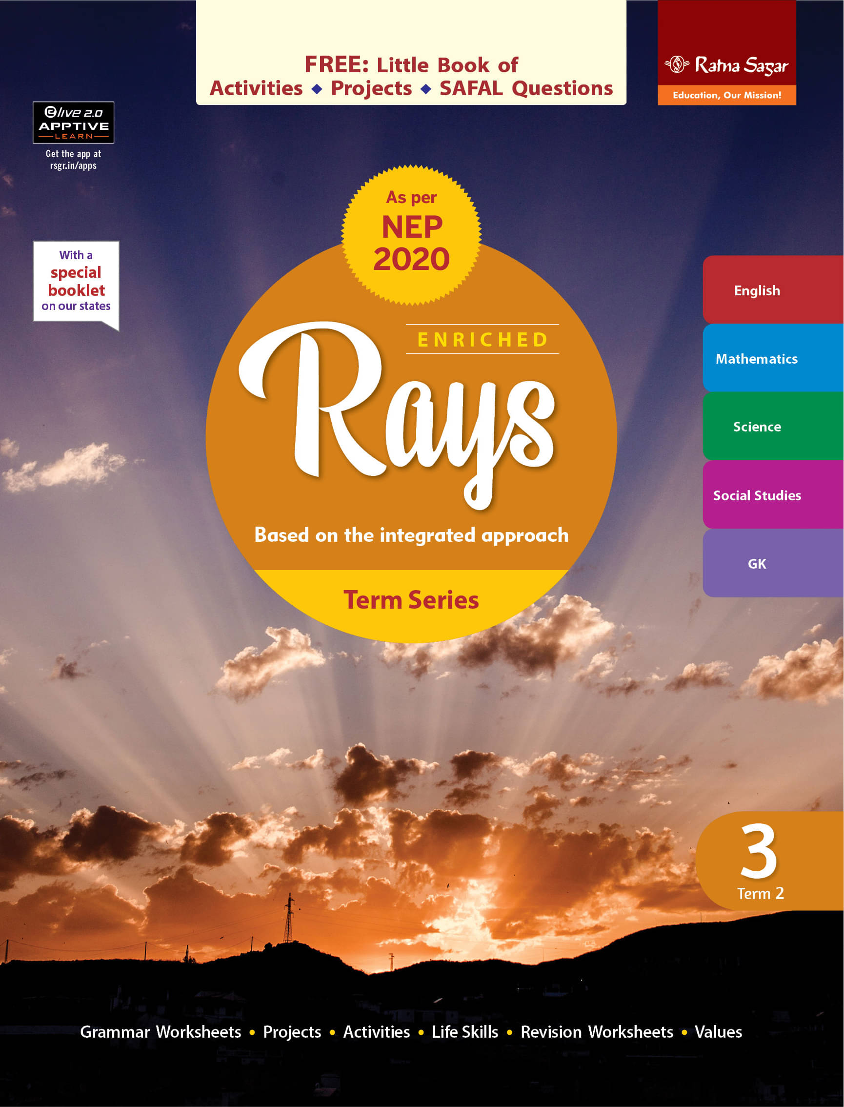 ENRICHED RAYS BOOK 3 TERM 2 (NEP 2020) ENRICHED RAYS BOOK 3 TERM 2 (NEP 2020)