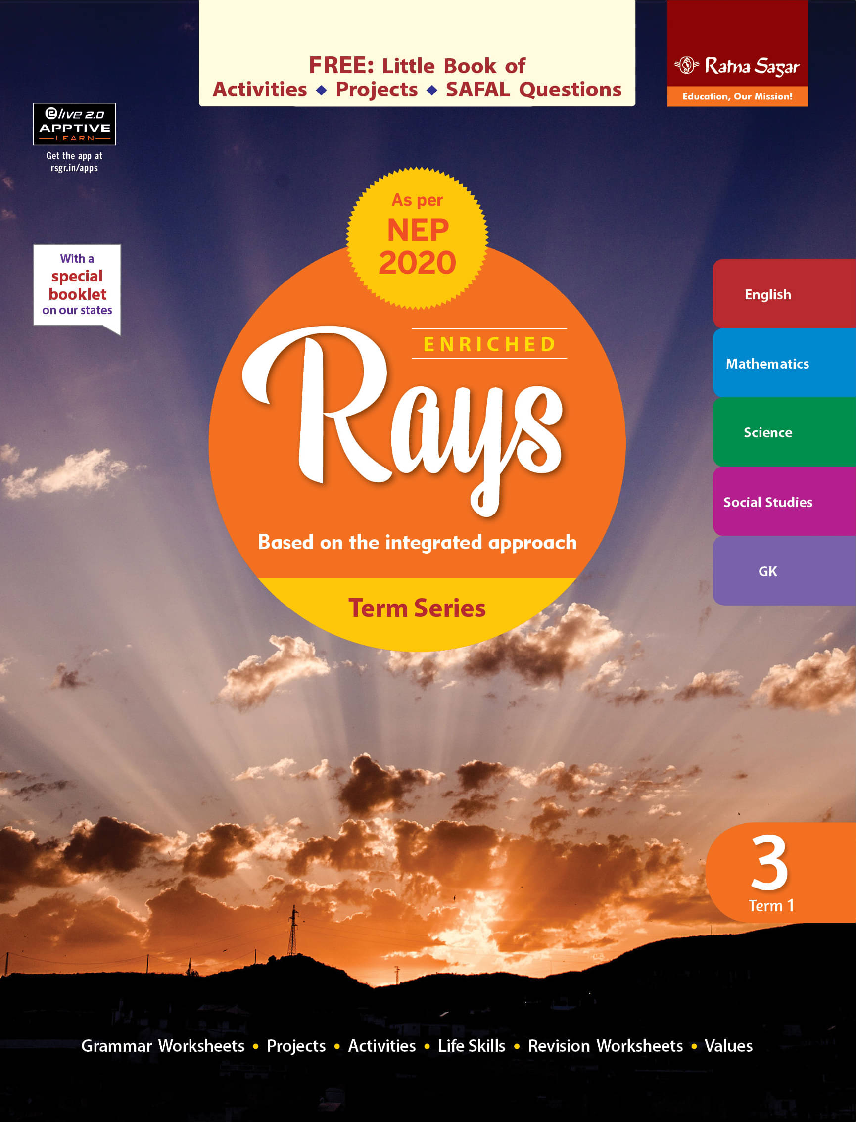 ENRICHED RAYS BOOK 3 TERM 1 (NEP 2020) ENRICHED RAYS BOOK 3 TERM 1 (NEP 2020)