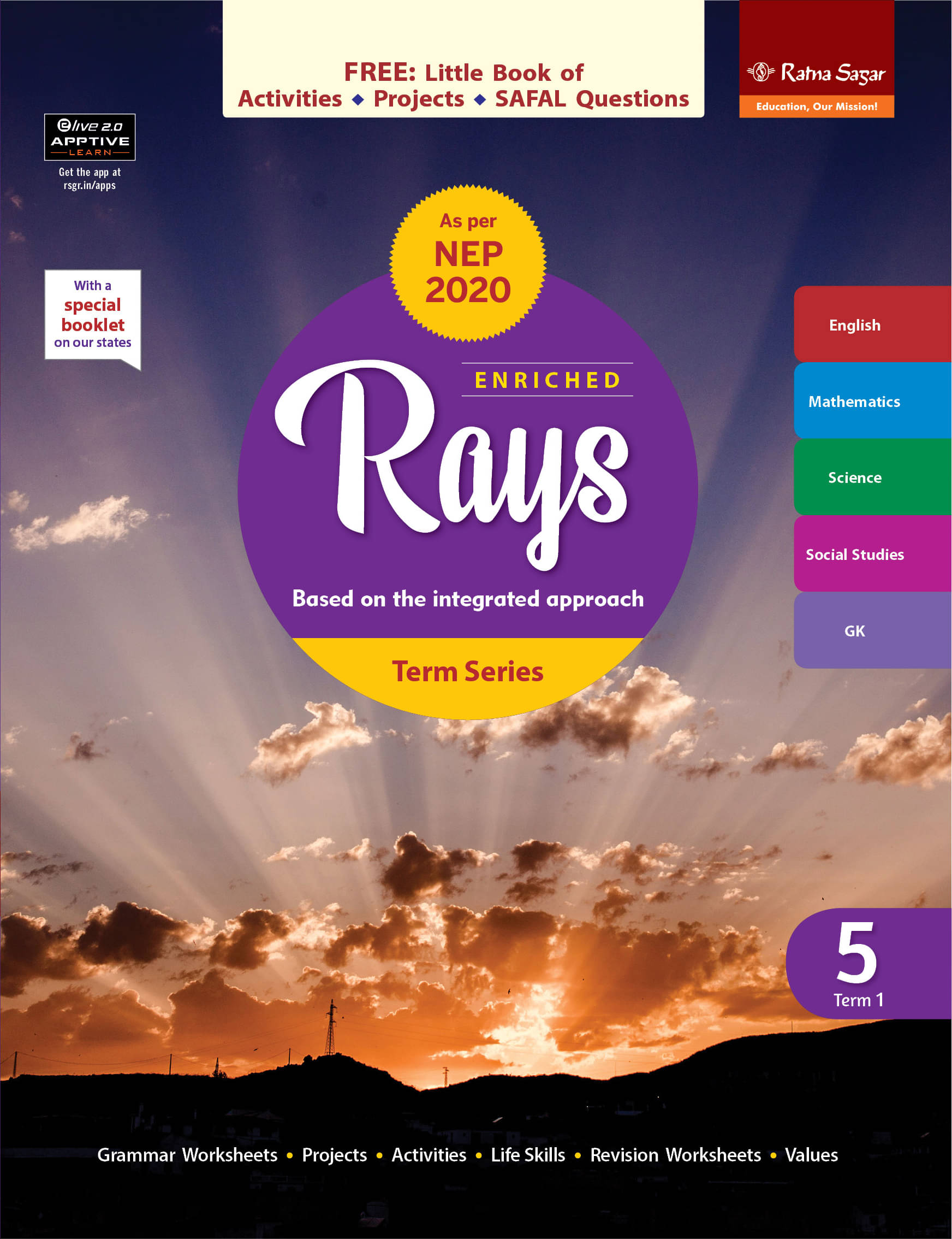 ENRICHED RAYS BOOK 5 TERM 1 (NEP 2020) ENRICHED RAYS BOOK 5 TERM 1 (NEP 2020)