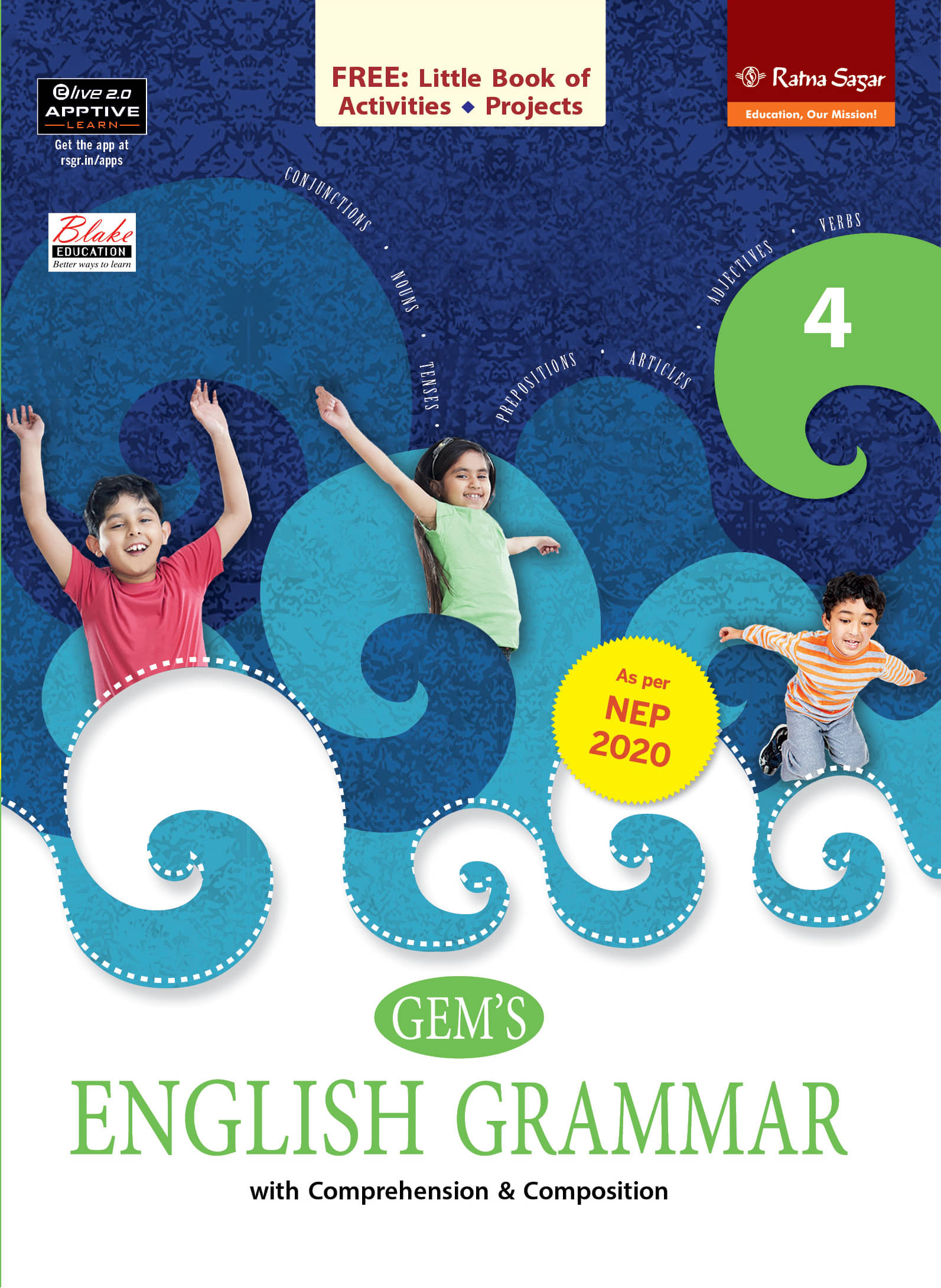     			Gems English Grammar 4