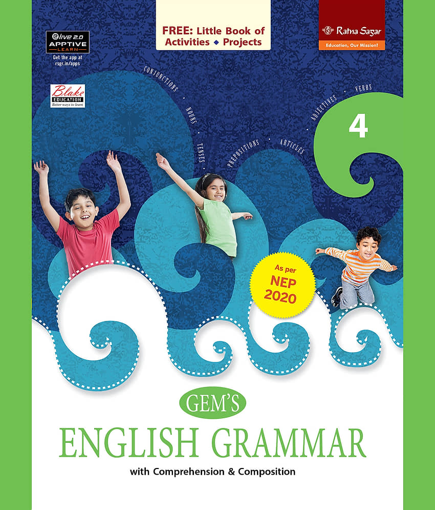 Gems English Grammar 4 - Stationery | Buy online on ZillyBuy