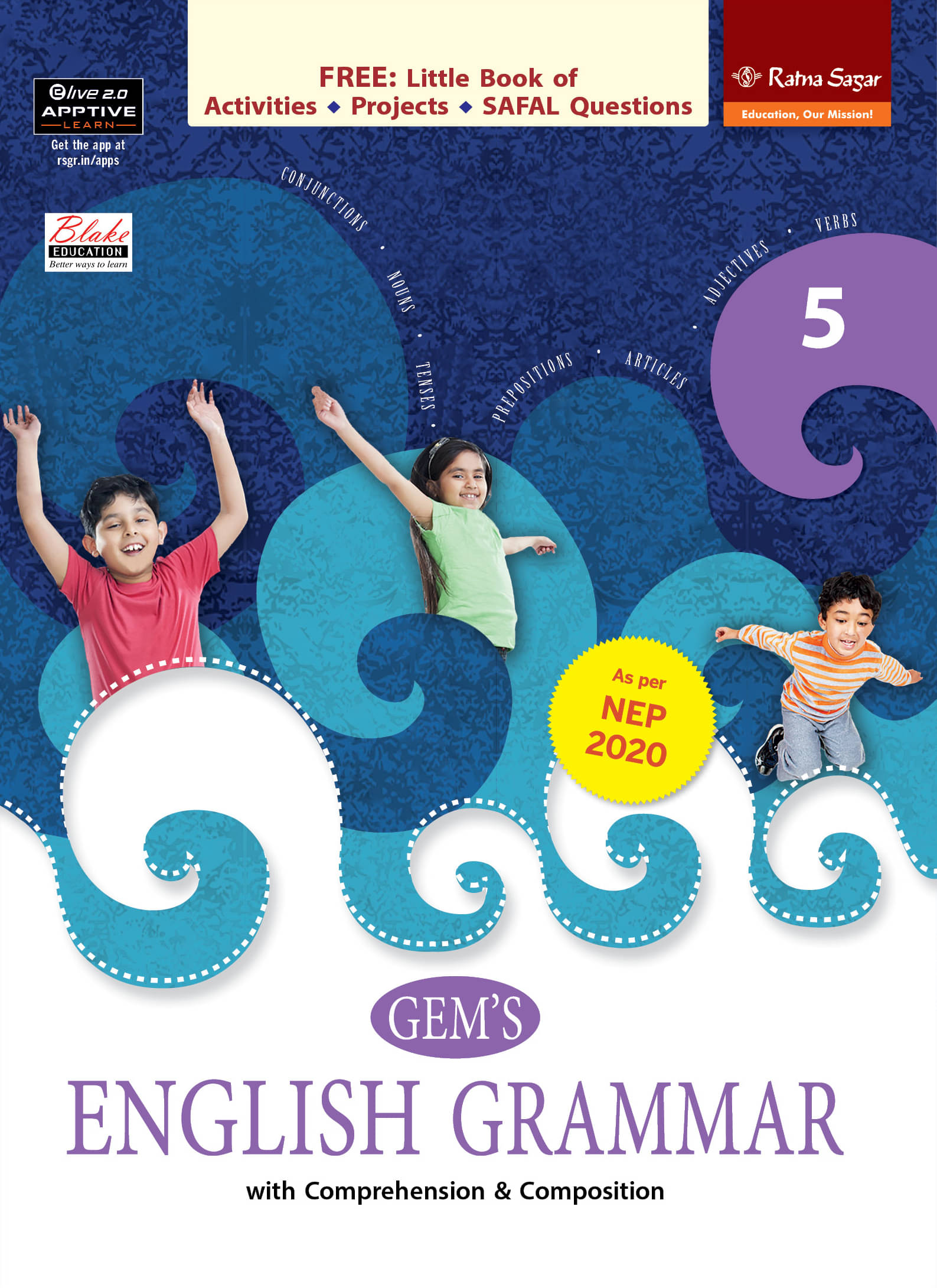     			Gems English Grammar 5